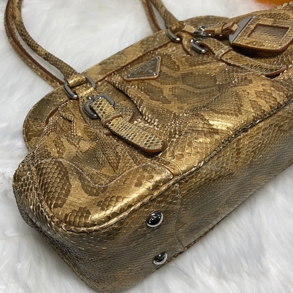 ✨PRADA Pitone Frame Bag w/ Tags - Picture 12 of 12